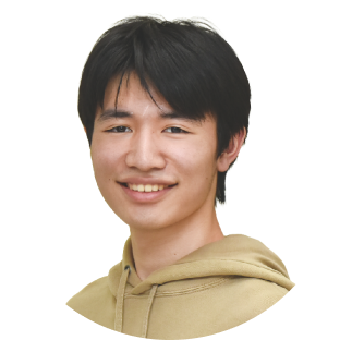 卒業生 江見凛太朗さんの写真