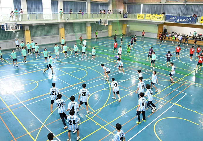 学校行事14: 球技大会の様子