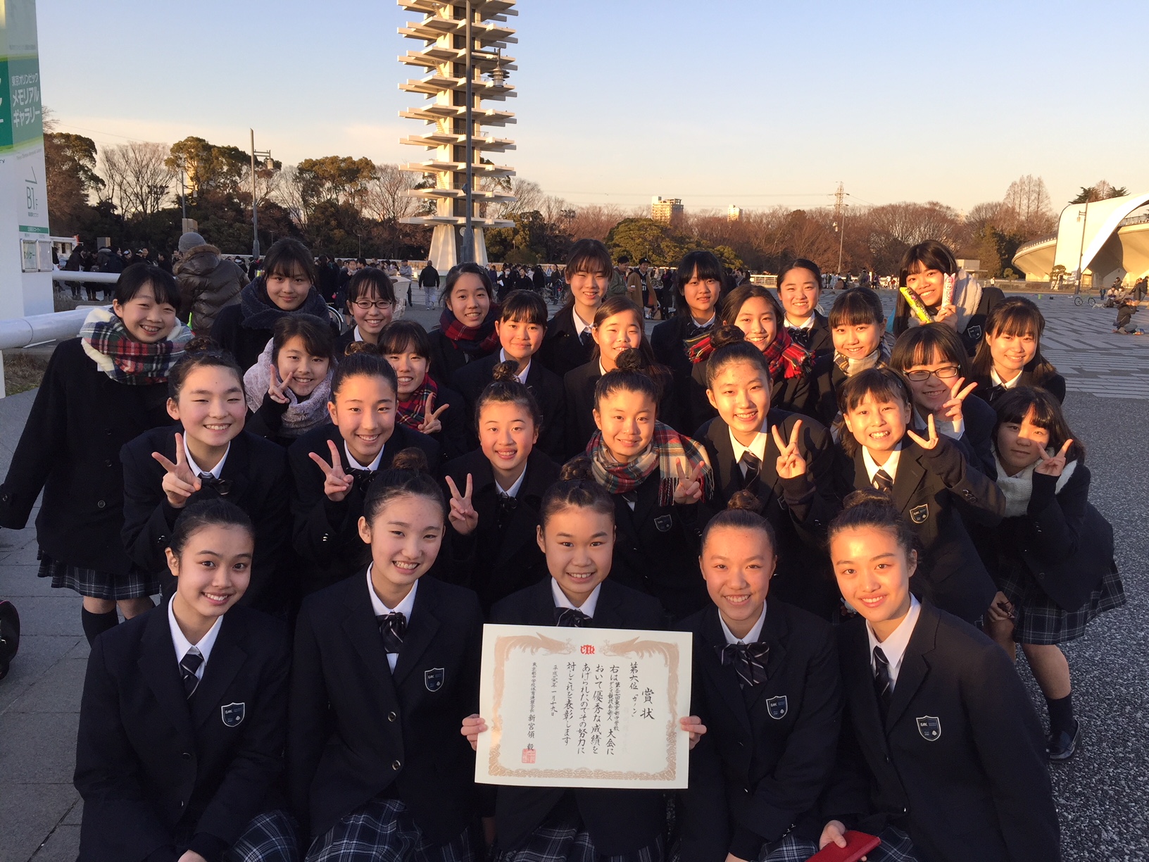 中学生新人戦 6位入賞！