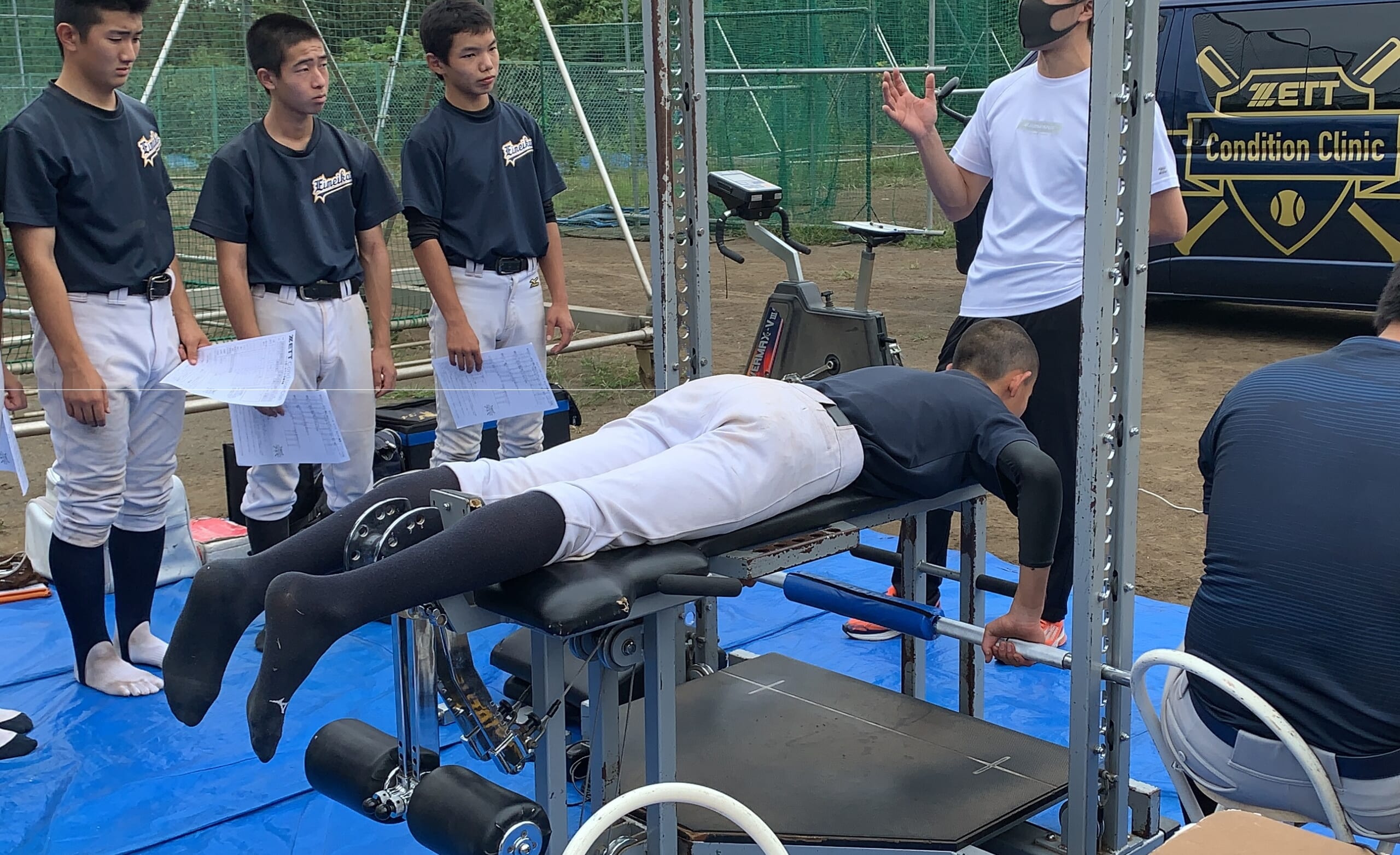 ZETTコンディションクリニックの様子