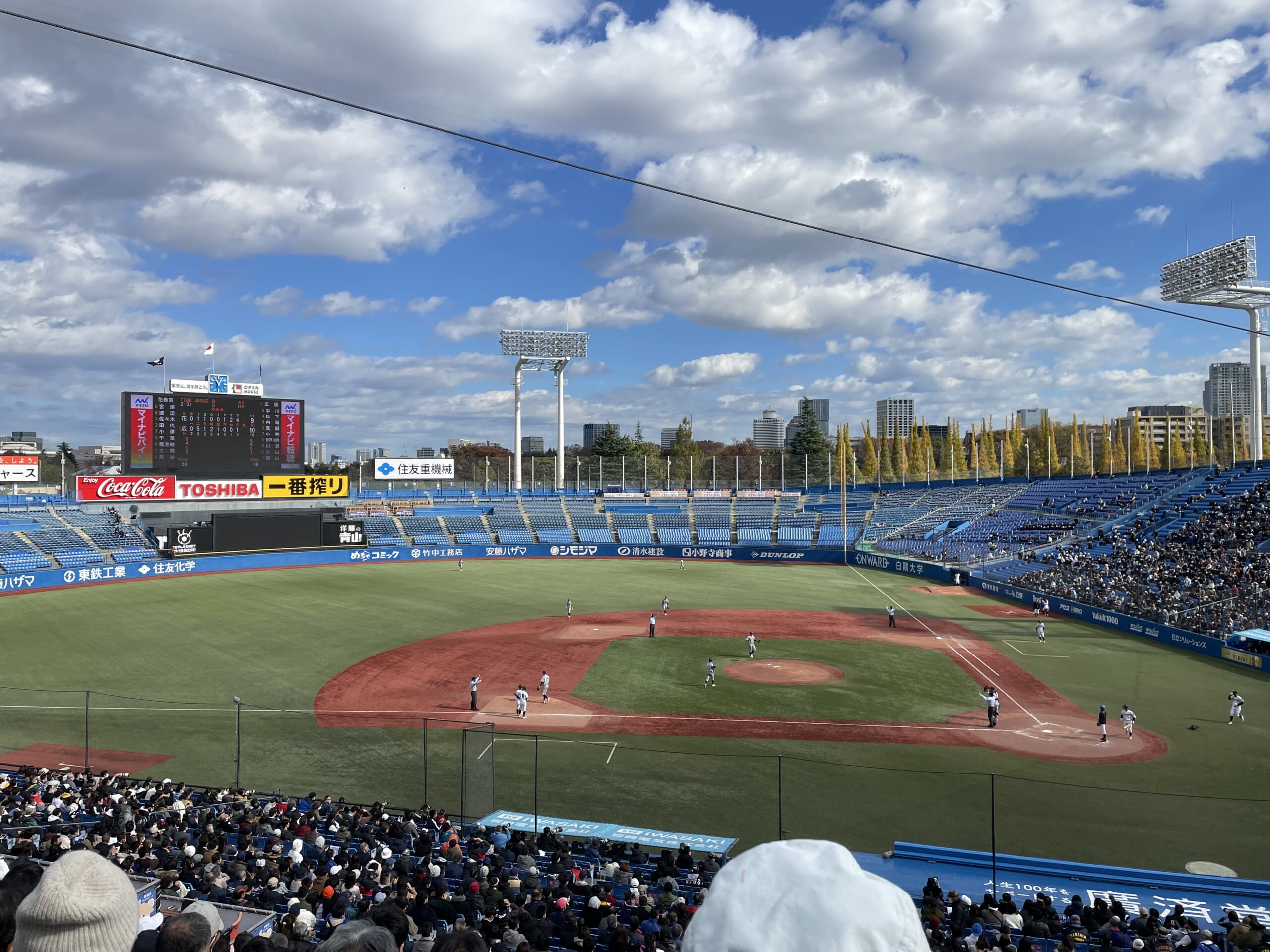 明治神宮大会の様子