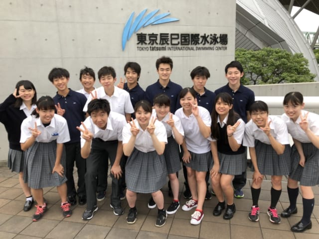 水泳部 クラブ活動 穎明館中学高等学校
